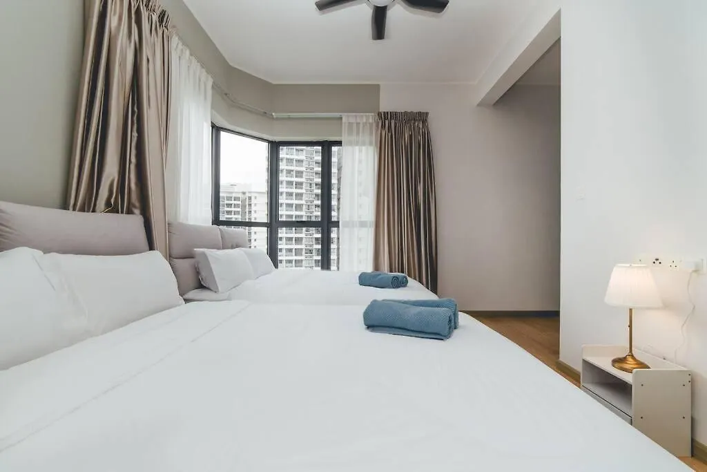 Baylaurel Cozycorner 3Br8Pax Seaview Poolview Lejlighed Johor Bahru