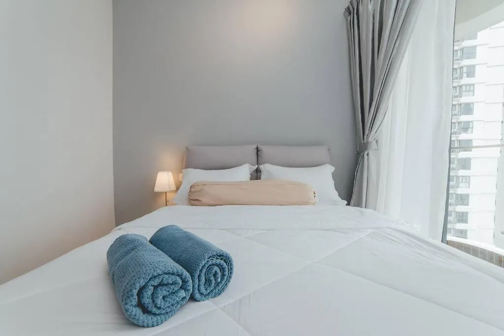 Baylaurel Cozycorner 3Br8Pax Seaview Poolview Lejlighed Johor Bahru 0*,