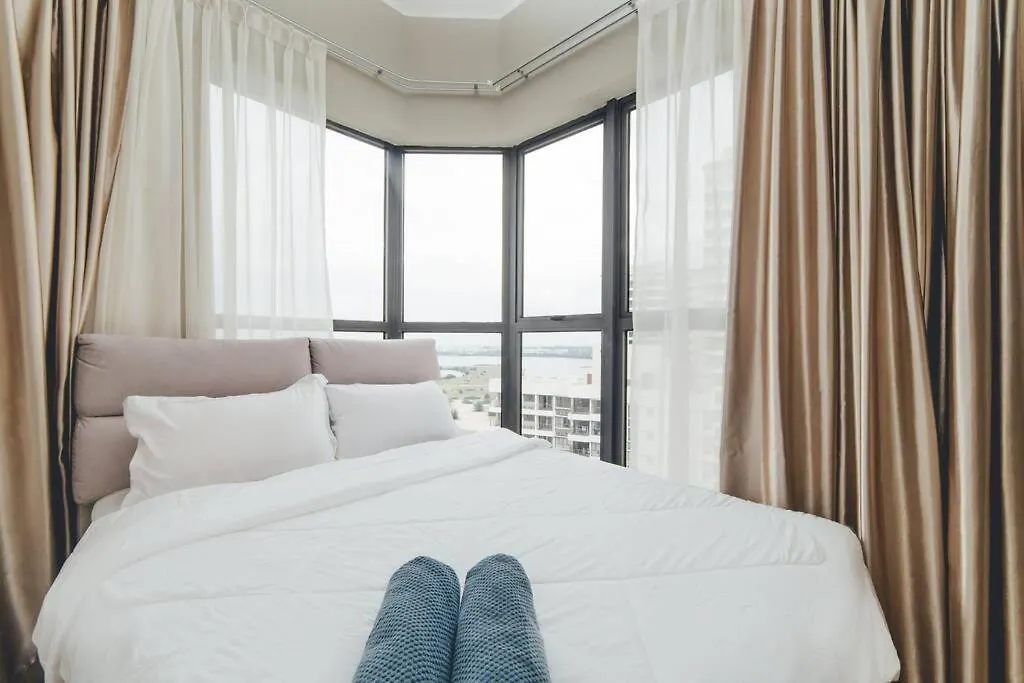 Baylaurel Cozycorner 3Br8Pax Seaview Poolview Lejlighed Johor Bahru Malaysia