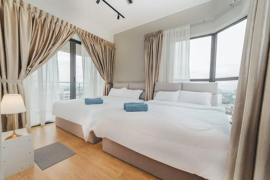Baylaurel Cozycorner 3Br8Pax Seaview Poolview Lejlighed Johor Bahru Malaysia